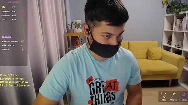 Tomguys Show in webcam