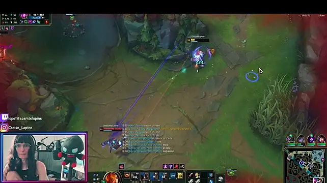 Chat +18 de CeriseLapine ao vivo