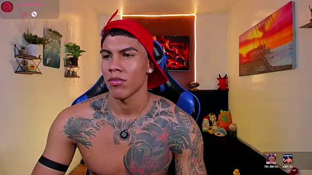 הופעת וובקאם של Damian_latinxxx