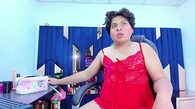 הופעת וובקאם של VillalbaIsabellaSS