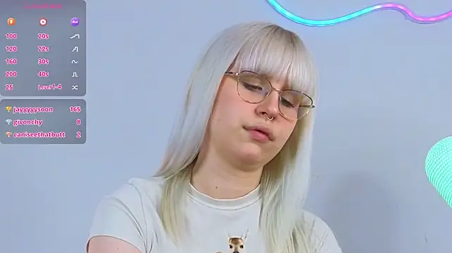 t_blonde Adlı Modelin Web Kamerası Şovu
