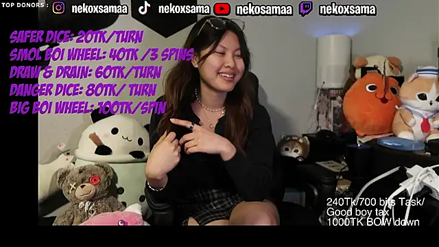 Czat XXX na żywo – NekoxSama