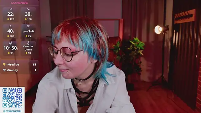 XXX chat uživo modela powderofgun