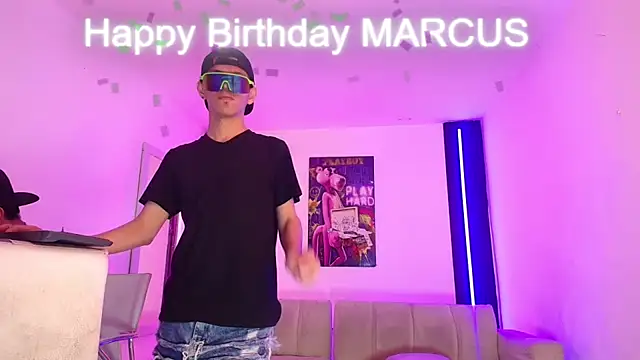 Marcus_and_Tonyのウェブカメラショー