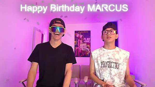 Show modela Marcus_and_Tony na web-kameri