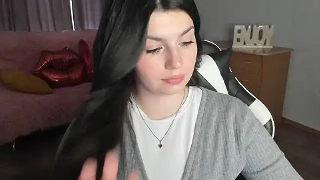 Show de KisaModel na webcam