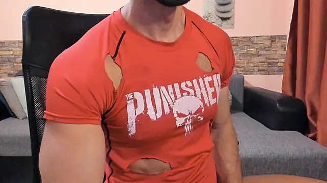 Show webcam de HotHunkTrainer