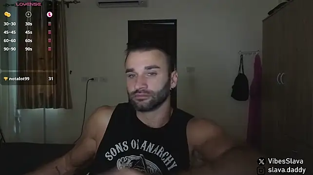 Show modela DaddySlava na web-kameri