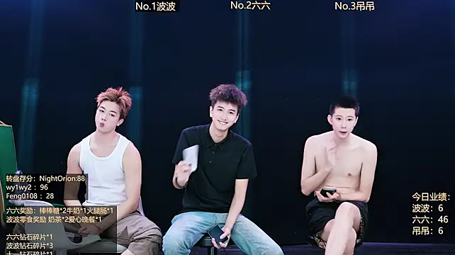 Show modela BTboy-001 na web-kameri