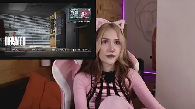 Chat +18 de SashaMeow ao vivo