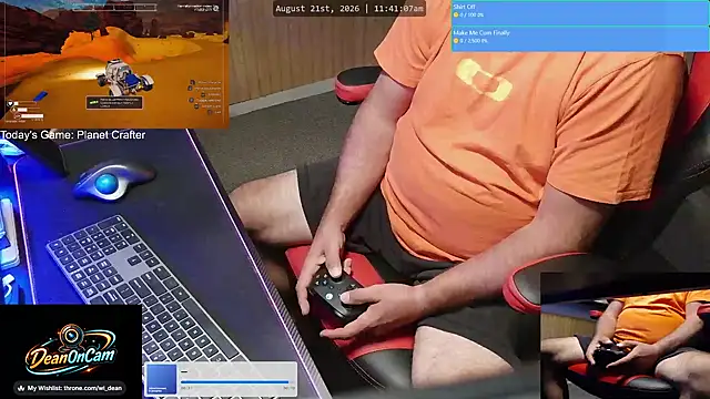Chat +18 de DeanonCam ao vivo