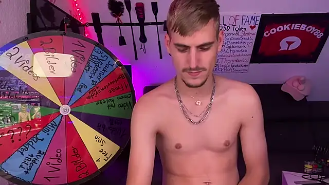 Show modela Cookieboy88 na web-kameri