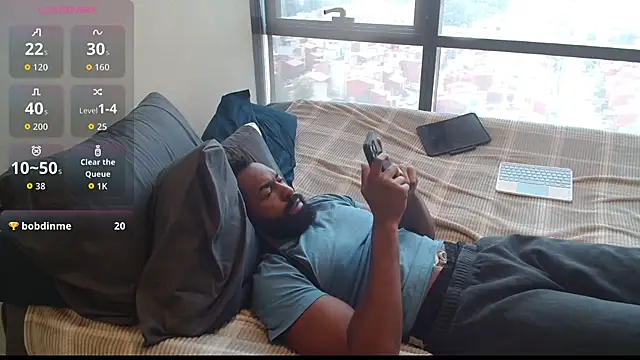 הופעת וובקאם של blackmuscless