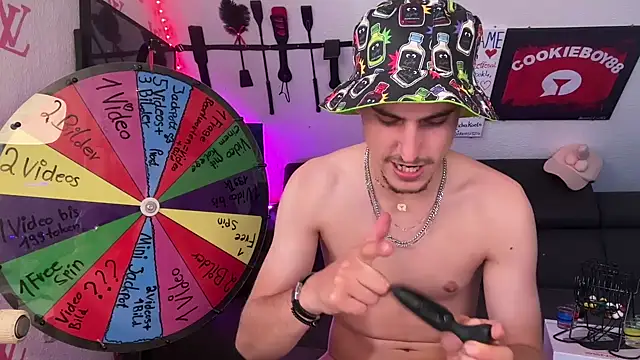 Show modela Cookieboy88 na web-kameri