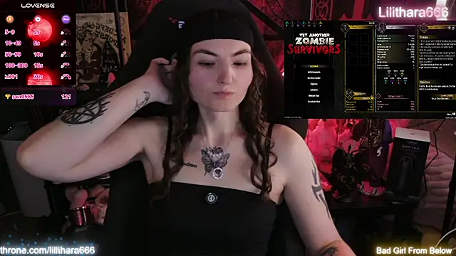 Chatroom XXX en direct de Lilithara666