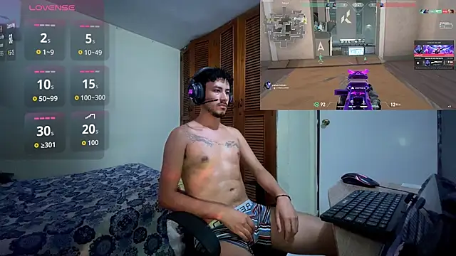 Show de DanteKnox na webcam