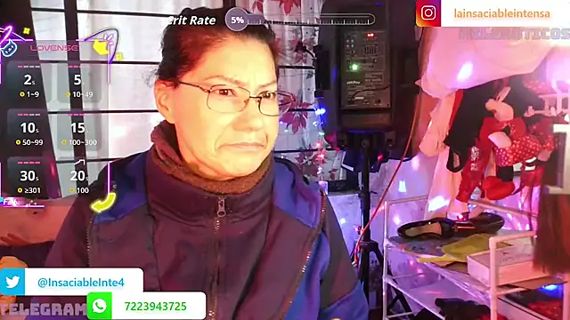 LaInsaciableIntensa Webcam show