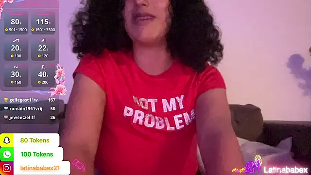 แชท XXX สดของ Latinababex