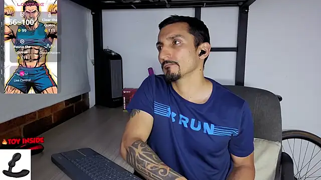 Pertunjukan Kamera Web Marck_Muscle