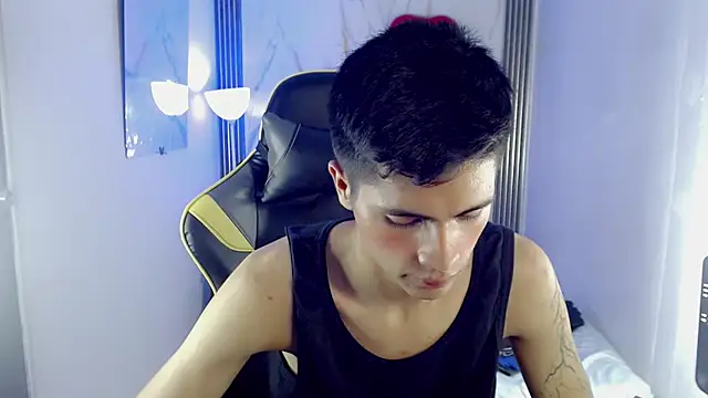 Show de Ascii_one na webcam