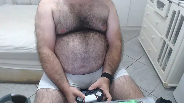 Show de MysterBearMG na webcam