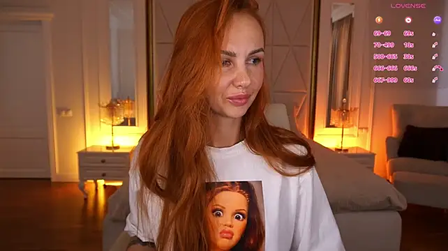 Chat +18 de GingerGaze ao vivo
