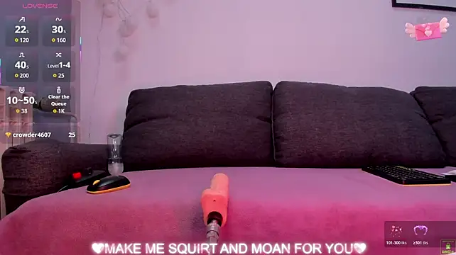 Show de Sage_Heartt na webcam