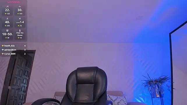 MorganHicks élő XXX-chatje