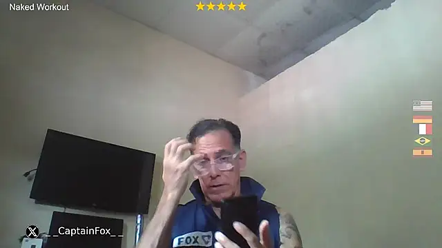 Chat XXX ao vivo de CaptainFox