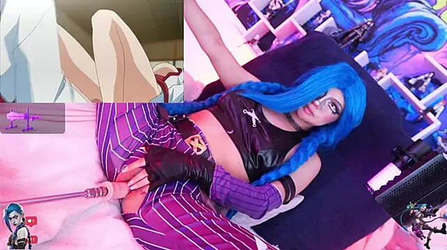 Jinx-- Adlı Modelin Canlı XXX Sohbeti