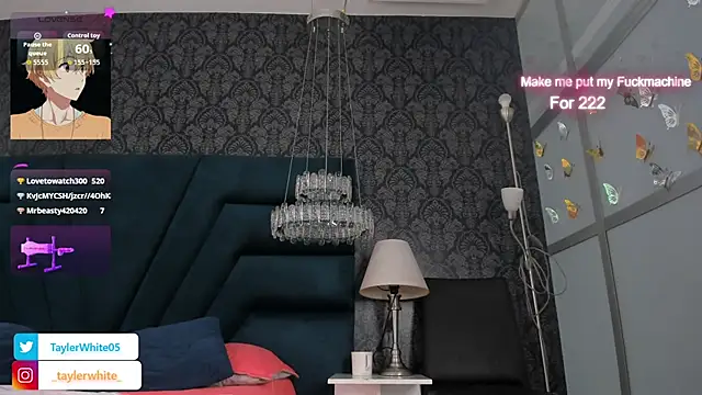 Chat XXX ao vivo de TaylerWhite