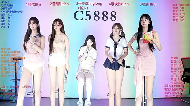 C5888のウェブカメラショー