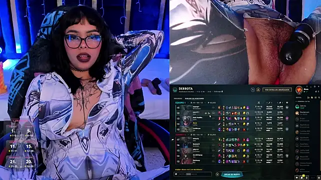 Chat +18 de Nyveth ao vivo