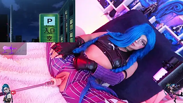 Jinx-- élő XXX-chatje