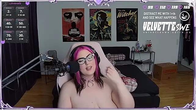 VelvetteSWE Pertunjukan Webcam
