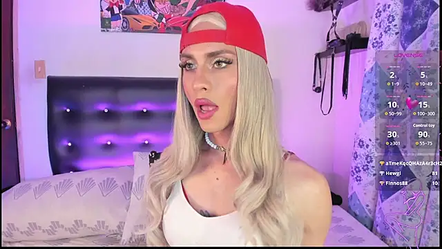 Show modela AngelsJones21 na web-kameri