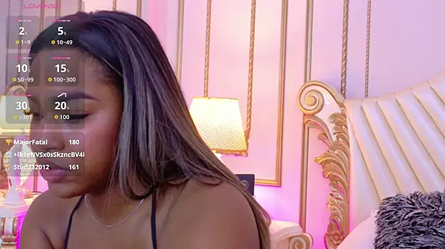 Show modela MiaPersie na web-kameri