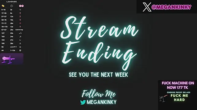 Pertunjukan Kamera Web fetishkinkymeganx
