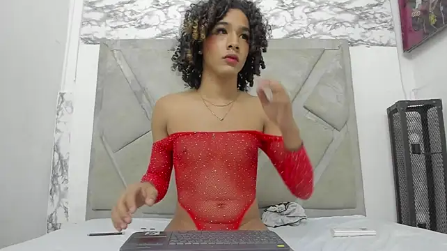 Show de SkyeTorres na webcam