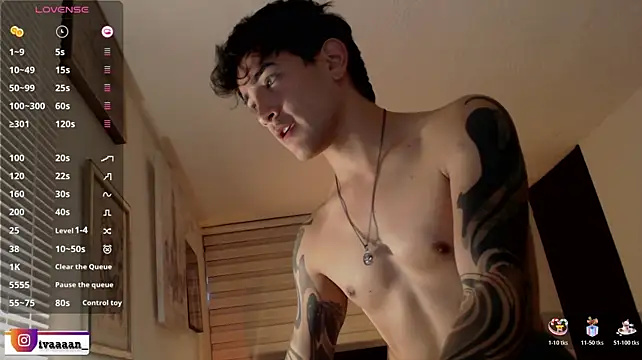 Show de ivaaaan_ na webcam