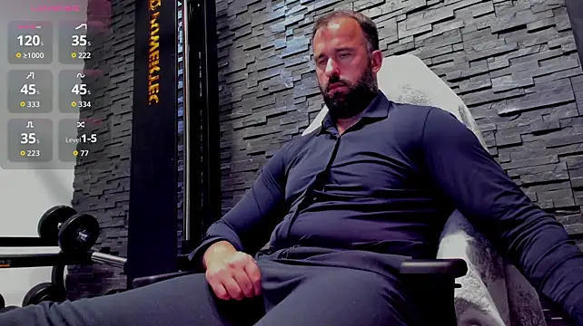 Show de David_Big_Daddy na webcam