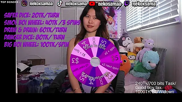 NekoxSama 라이브 XXX 채팅