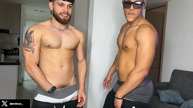 Show de zoneboys na webcam