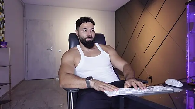 Show modela mattmasterss na web-kameri