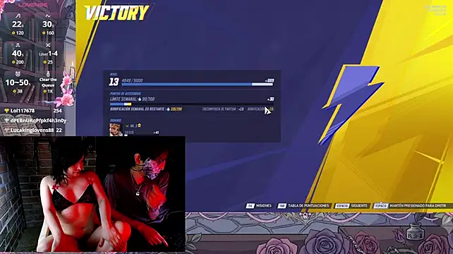 Show Webcam de BloodyRoseUwU