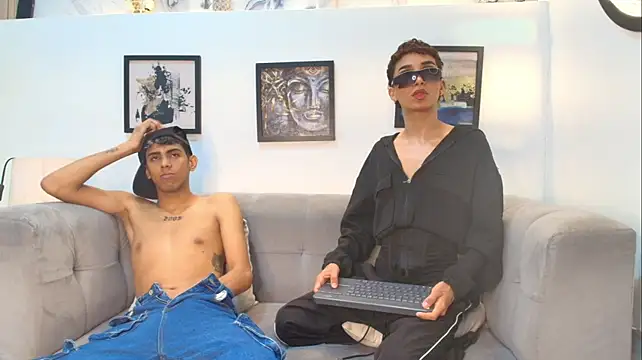 Show de RED_ZONE_BOYS na webcam