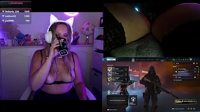 Show webcam de Angie-night