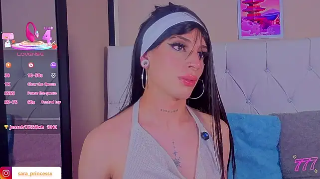 הופעת וובקאם של Sara_princessx