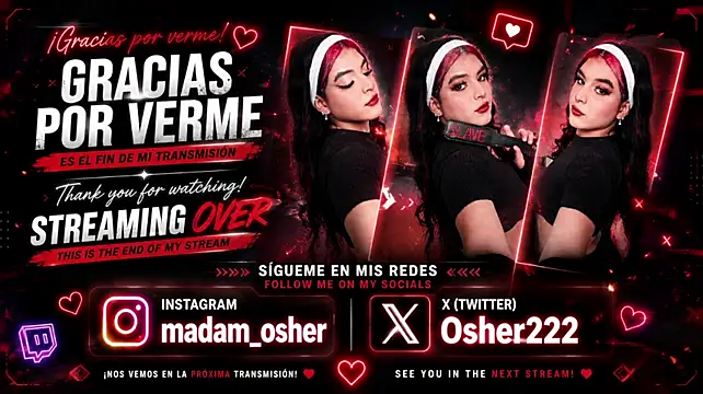Madam_osher Webcam show