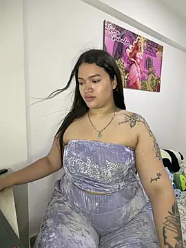Show de GemaGranadoss na webcam